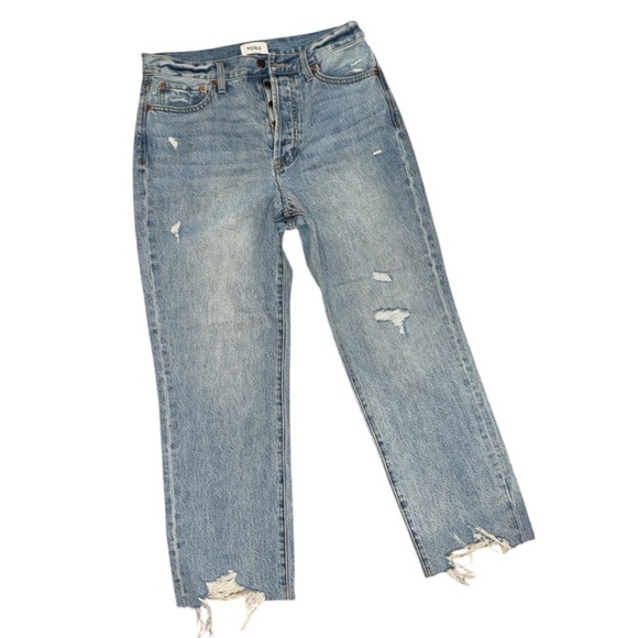 Pistola Light Blue Distressed Women Jeans - Picture 3 of 3